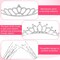 12PCS Tiaras Silver Metal Sparkly Glitter Rhinestone Crown Headbands Wedding Prom Birthday Party Princess Hair Tiaras Clasps Accessories for Brides Kids Girls Teens Women
